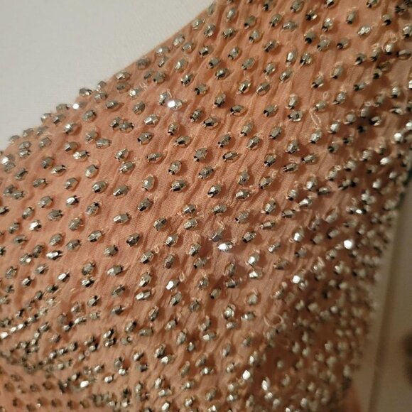 Free People Like A Diamond Chiffon Dress Size 4 - Picture 7 of 8